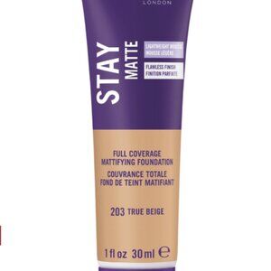 Rimmel Stay Matte Liquid Mousse Foundation in 203